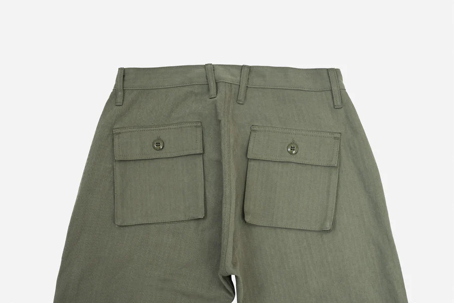 Fatigue Pant ~ Washed Olive HBT