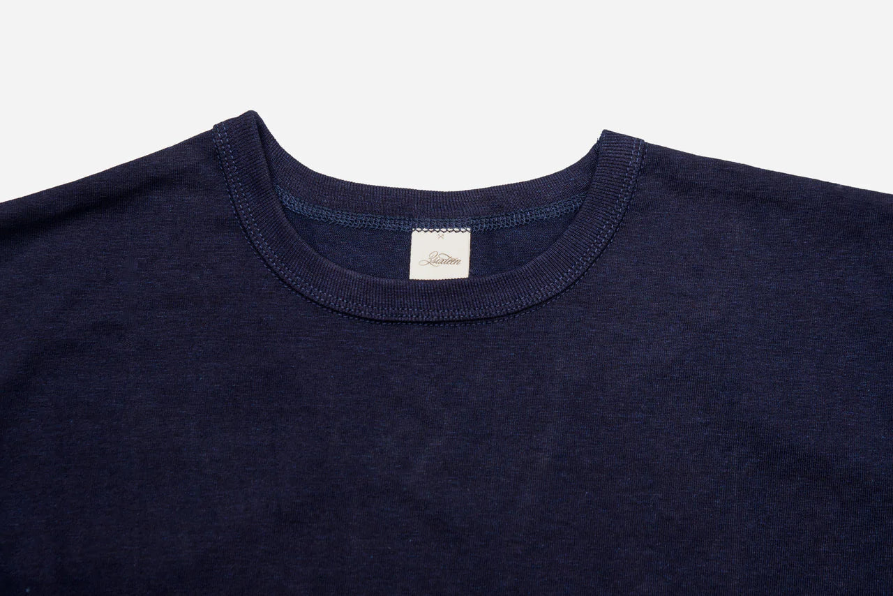 Long Sleeve Pocket T-Shirt ~ Indigo