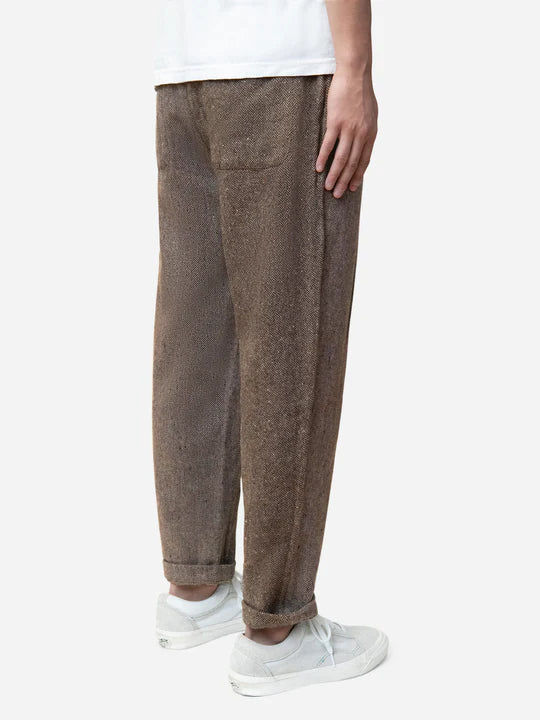 Drawstring Pant ~ Wool Tweed/HBT