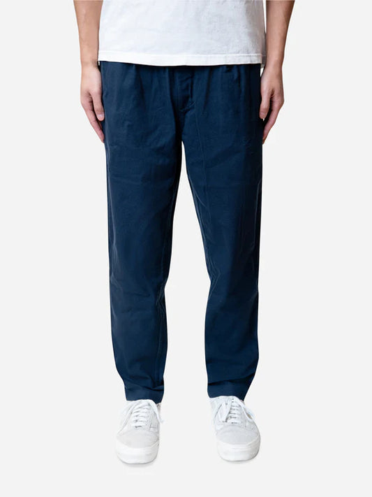 Drawstring Pant ~ Navy Washed Canvas