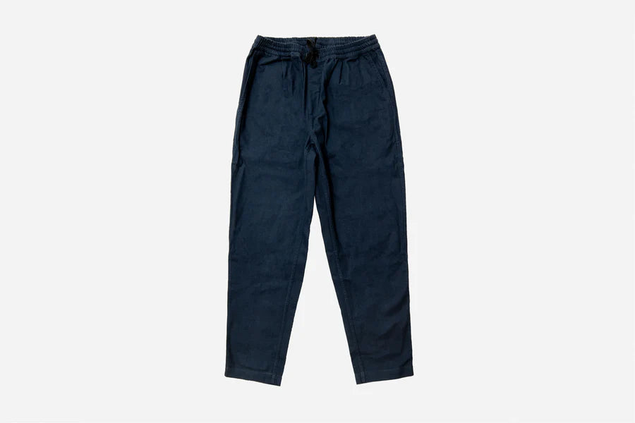 Drawstring Pant ~ Navy Washed Canvas