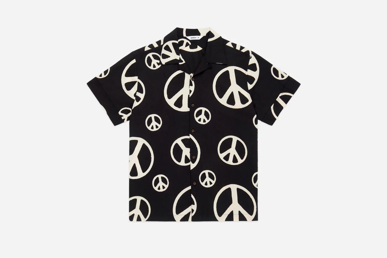 Vacation Shirt ~ Black Peace