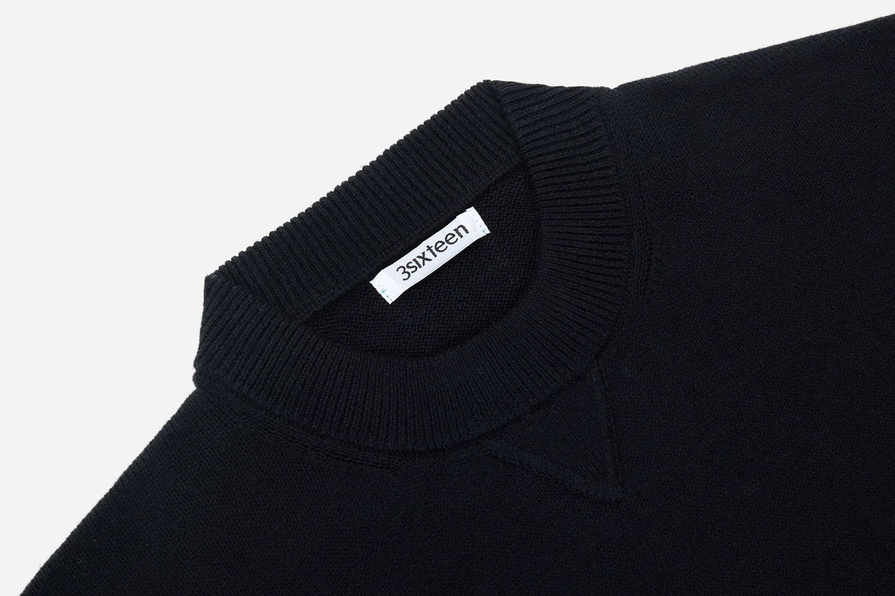 Knit T-Shirt ~ Black